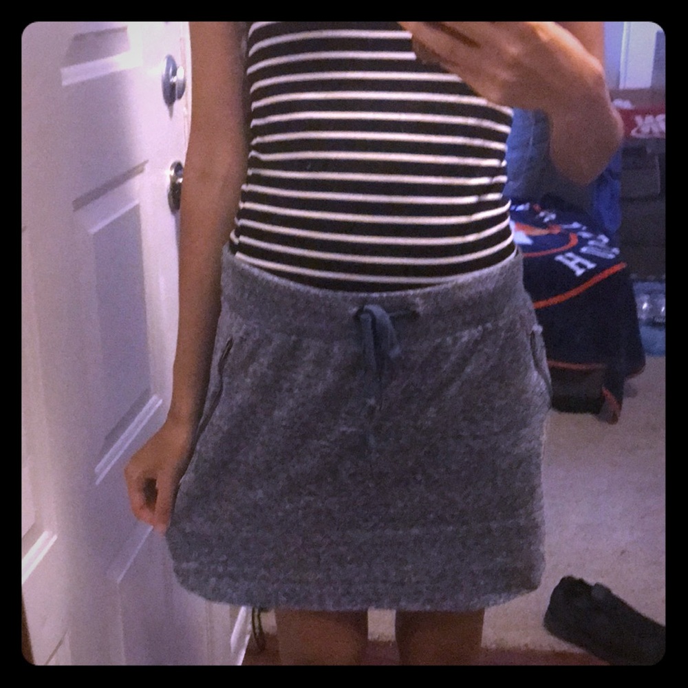 Small blue/white skirt pants
